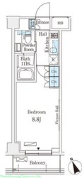 アリビオ学芸大学の物件間取画像